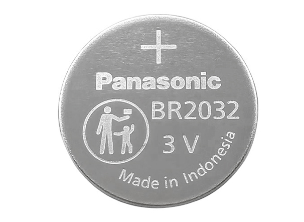 松下BR2032用于光伏計(jì)時(shí)RTC，工作溫度-40～85℃